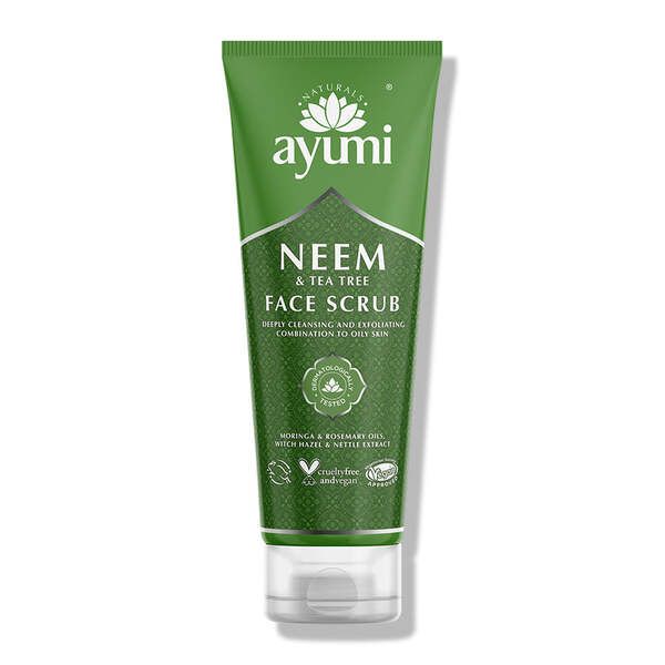 Ayumi Naturals Neem & Tea Tree Face Scrub 125ml - McGrocer