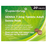 Superdrug Senna 7.5mg Tablets x 20 GOODS Superdrug