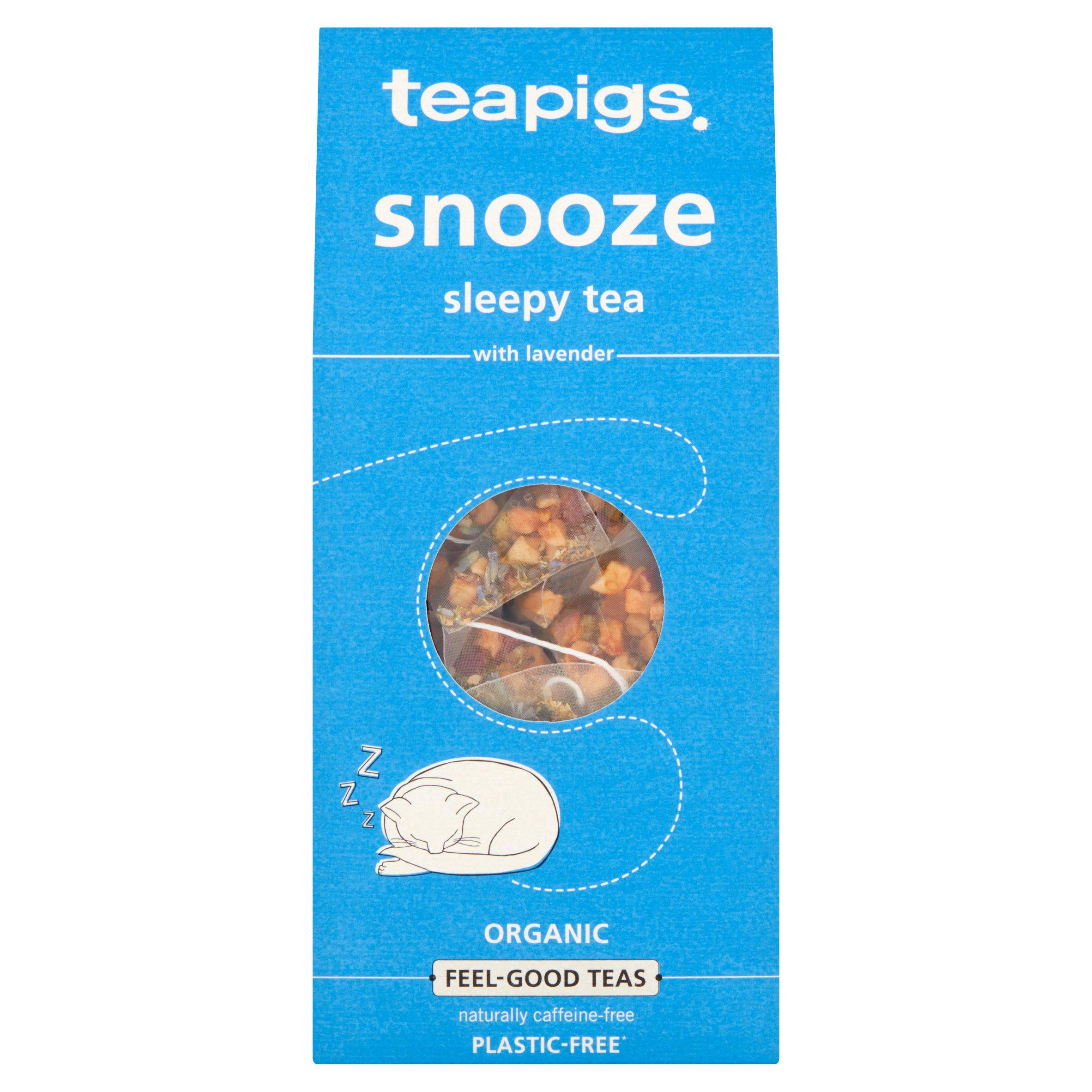 Teapigs Organic Snooze Sleepy Tea with Lavender 15x3g GOODS Sainsburys