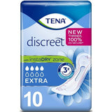 TENA Discreet Extra incontinence Pads 10 pack GOODS Superdrug