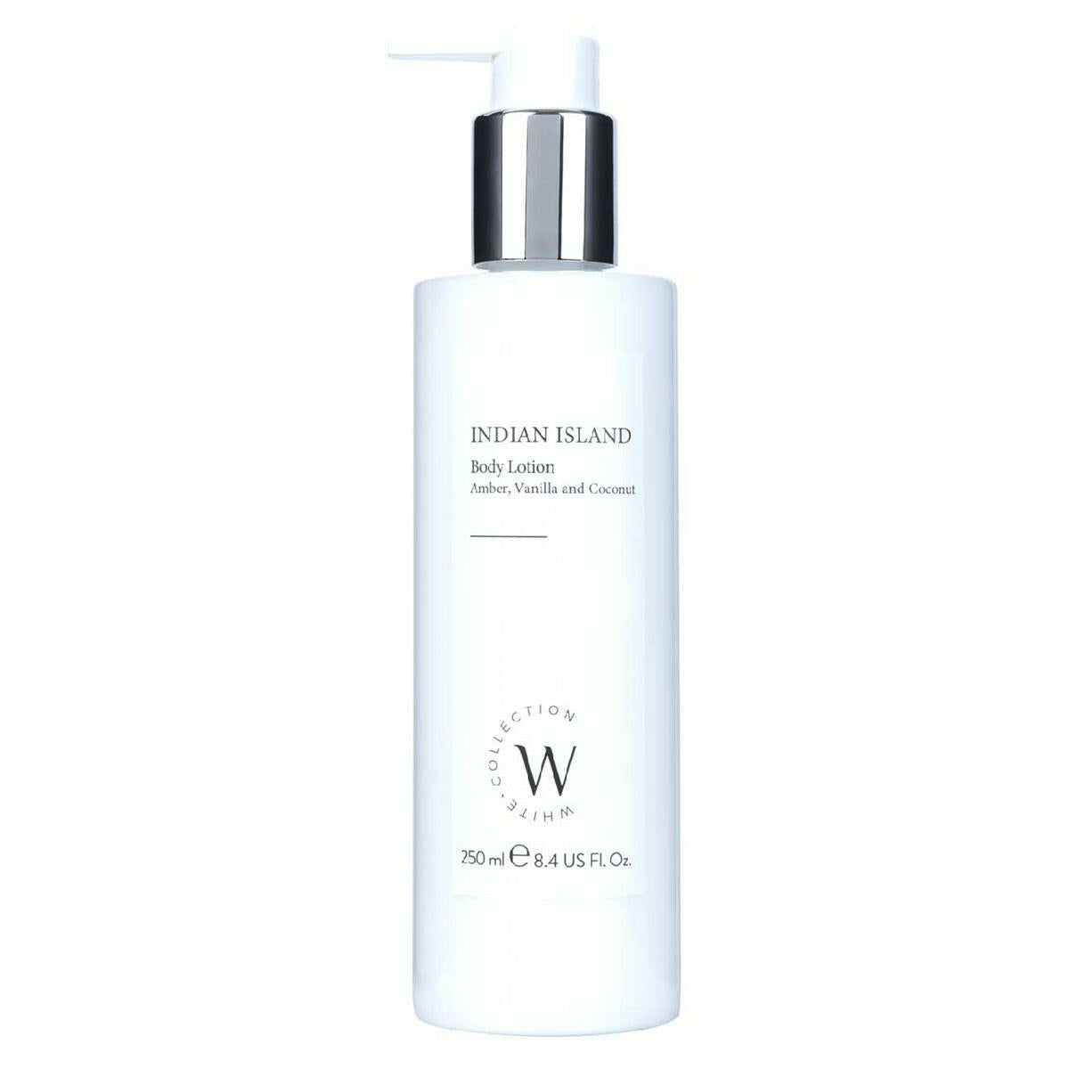 The White Collection Indian Island Body Lotion 250ml Body Care Boots