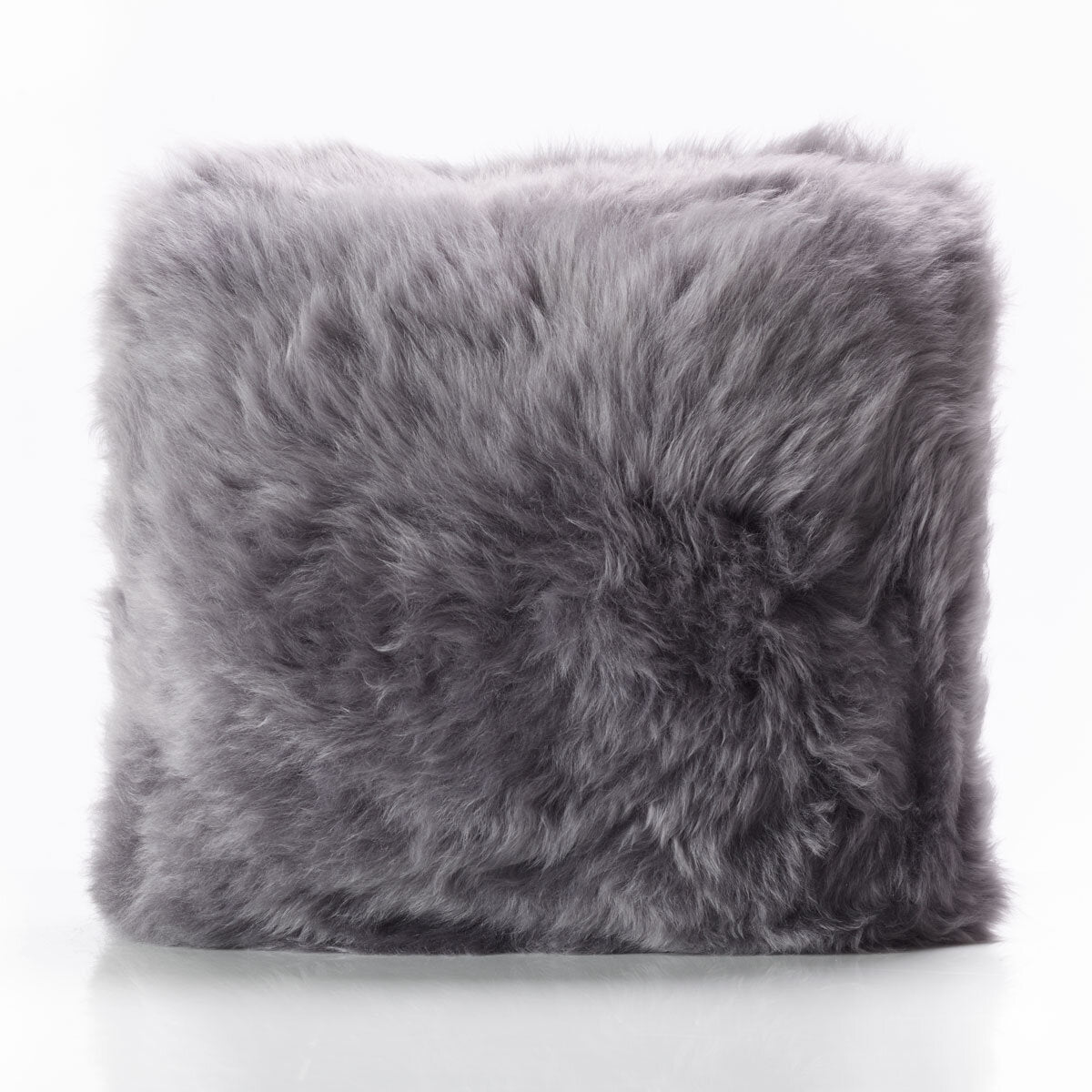 Bowron Double Sided Sheepskin Cushion, 35 x 35cm in 6 Colours - McGrocer