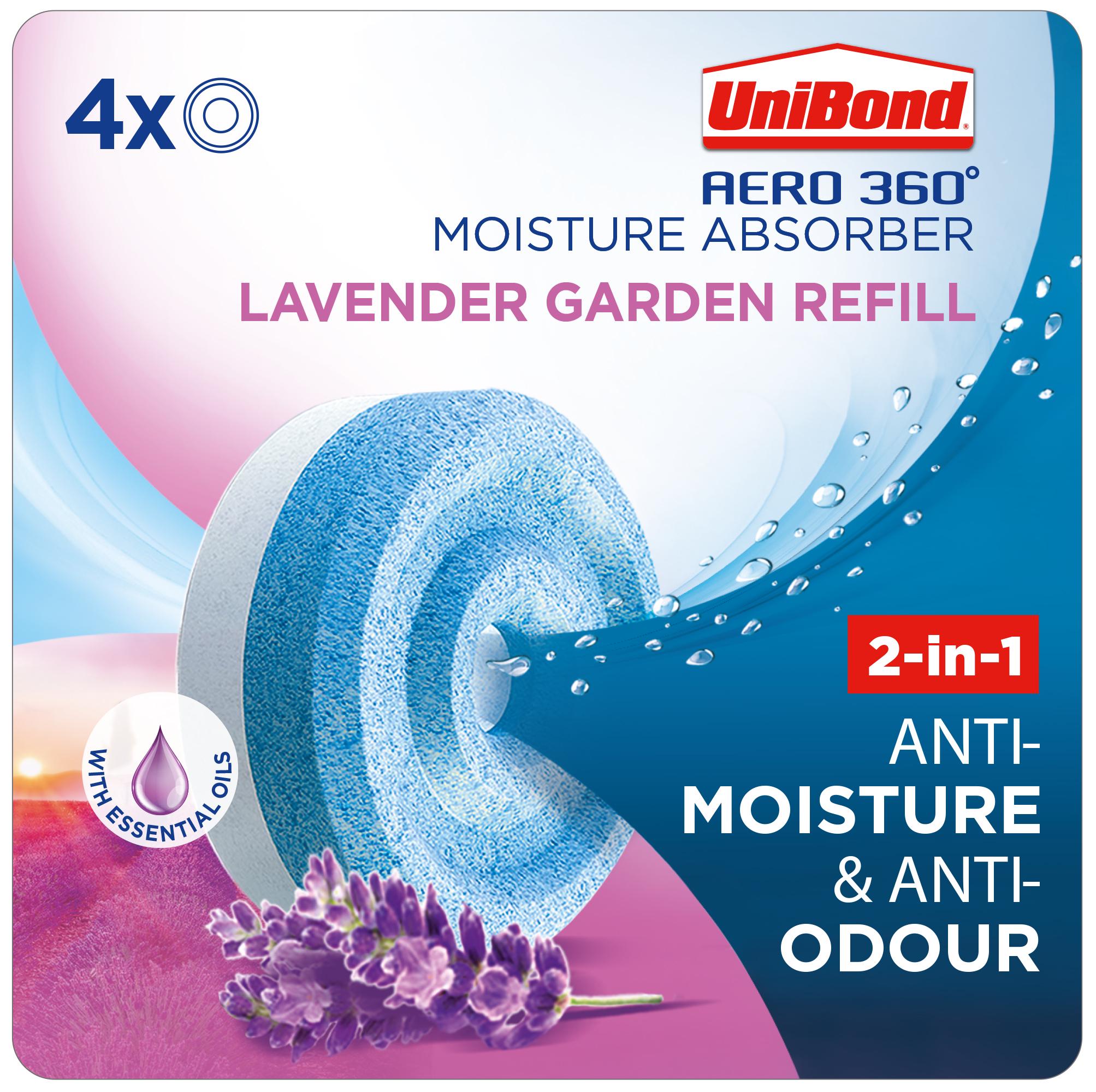 UniBond Aero 360 Lavender Refills x4 GOODS Sainsburys