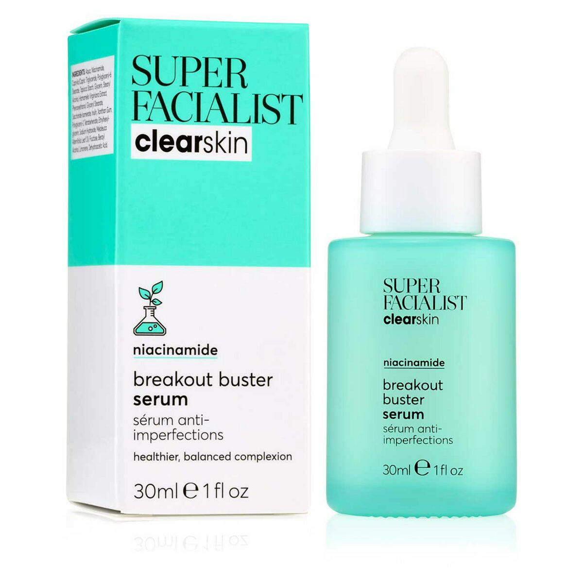 Super Facialist Clear Skin Breakout Buster Serum 30ml GOODS Boots