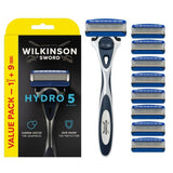Wilkinson Sword Hydro 5 Skin Protection Handle + 9 Refills GOODS Superdrug