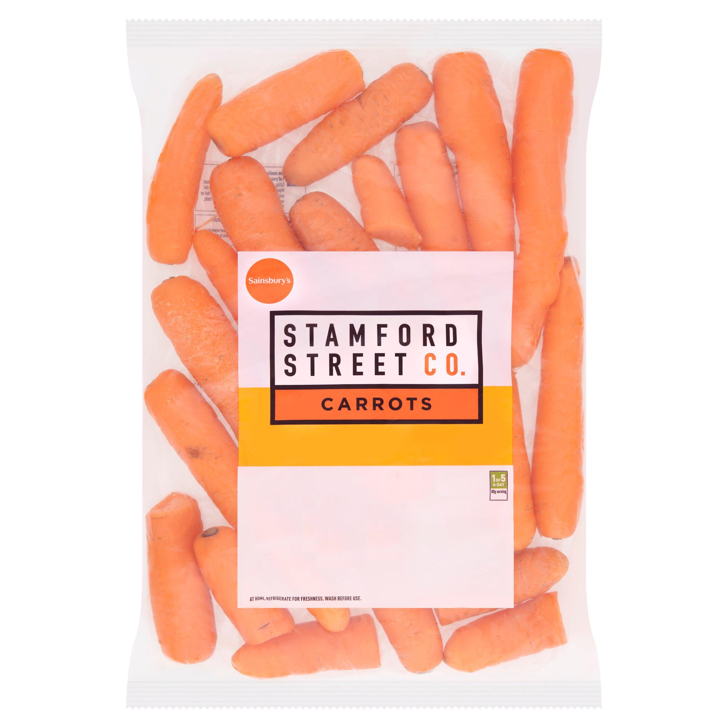 Stamford Street Co. Carrots 1kg GOODS Sainsburys