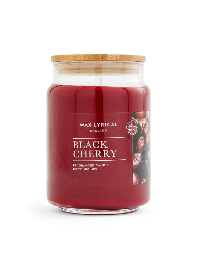 Wax Lyrical Large Jar Black Cherry GOODS ASDA