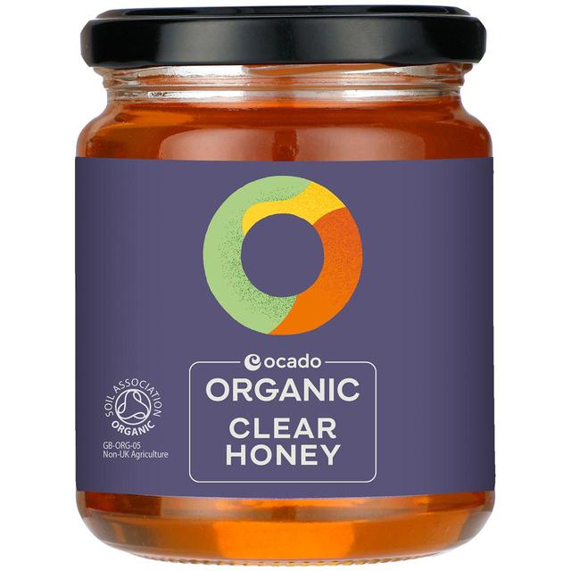 Ocado Organic Clear Honey 340g Food Cupboard M&S