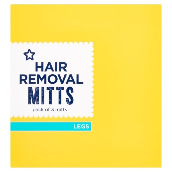 Superdrug Legs Hair Removal Mitts GOODS Superdrug