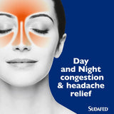 Sudafed Congestion/Headache Relief Day&Night GOODS Superdrug