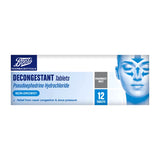 Boots Decongestant Tablets - 12 Tablets - McGrocer