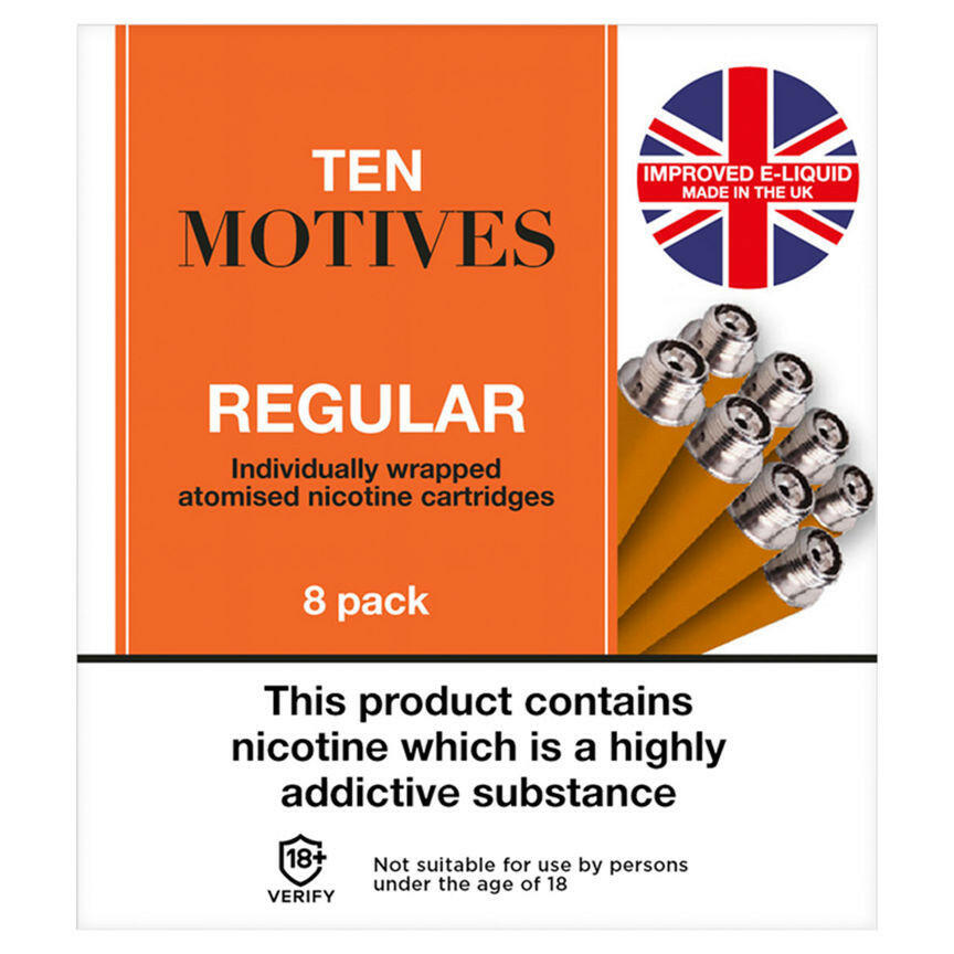 Ten Motives 8 Regular GOODS ASDA