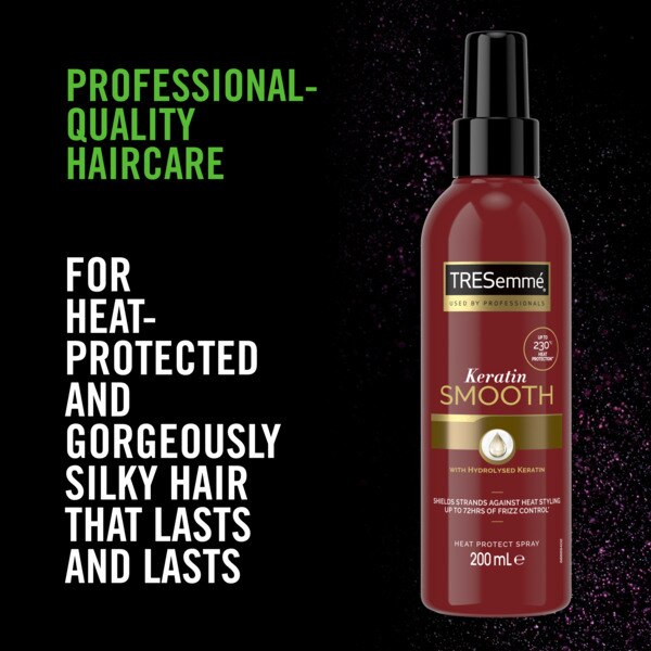 TRESemme pro collection keratin smooth heat protect spray GOODS Superdrug