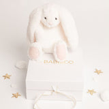 Babbico Gift Boxed Blossom The Bunny White & Pink Soft Toy - McGrocer