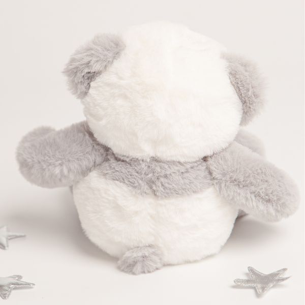 Babbico Gift Boxed Parker The Panda Grey & White Soft Toy - McGrocer