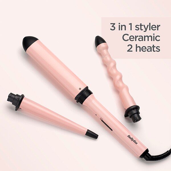 Babyliss Curl & Wave Trio Styler - McGrocer