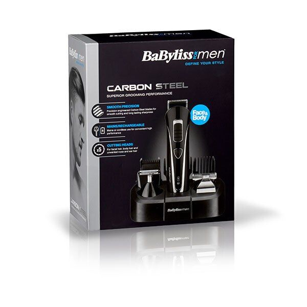 BaByliss for Men Carbon Steel Face and Body Groomer - McGrocer