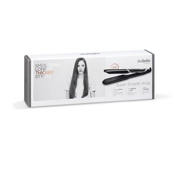 BaByliss Super Smooth Wide Hair Straightener - McGrocer