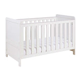 Babymore Caro Cot Bed - White Wash - McGrocer