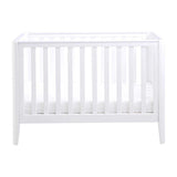 Babymore Iris Cot Bed - White - McGrocer