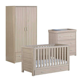 Babymore Luno 3 Pieces Room Set - Oak - McGrocer