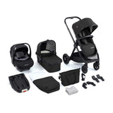 Babymore Memore V2 Travel System 13 Piece Pecan i-Size – Black - McGrocer