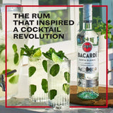 Bacardi Carta Blanca Superior White Rum 35cl - McGrocer