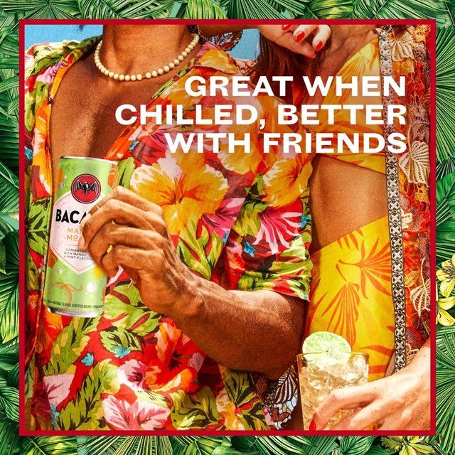 Bacardi Mango Mojito Premix Rum Cocktail 250ml - McGrocer