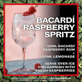 Bacardi Raspberry Rum 70cl - McGrocer