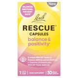 Bach Flower Remedies Balance & Positivity Rescue Capsules 30 per pack - McGrocer