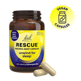 Bach Flower Remedies Peaceful Night Rescue Capsules   30 per pack - McGrocer
