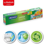 Bacofoil Medium Zipper All Purpose Bags 12 per pack - McGrocer