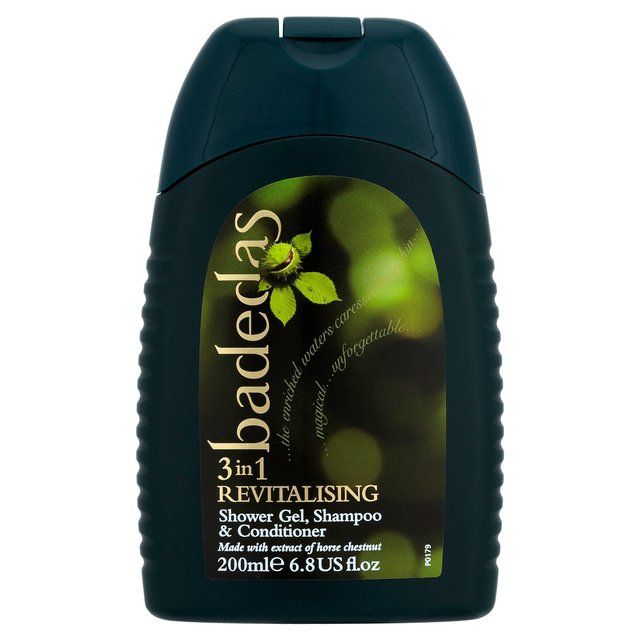 Badedas 3 in 1 Revitalising Shower Gel Shampoo & Conditioner 200ml - McGrocer