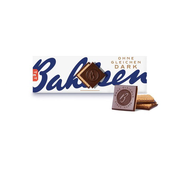 Bahlsen Ohne Gleichen Dark Chocolate Praline Wafer Biscuits   125g - McGrocer