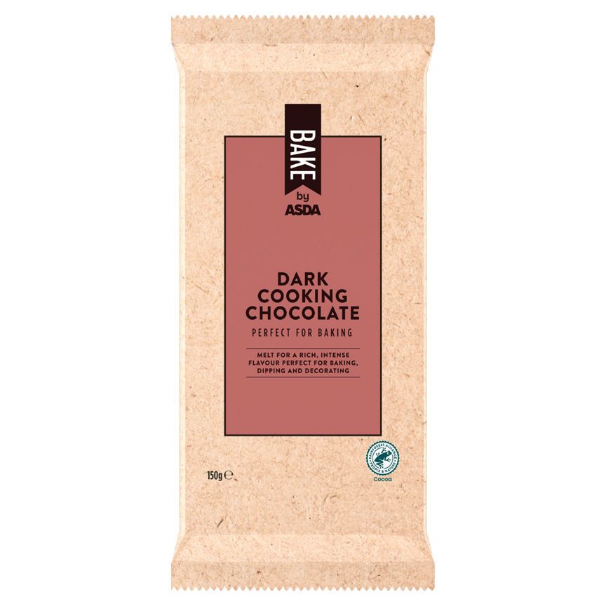 BAKE by ASDA Dark Cooking Chocolate 150g - McGrocer