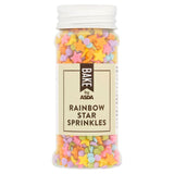 BAKE by ASDA Rainbow Star Sprinkles 65g - McGrocer