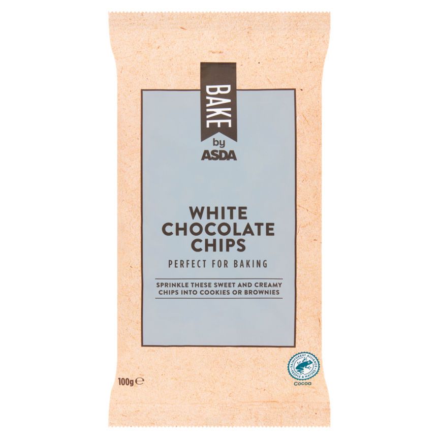 BAKE by ASDA White Chocolate Chips - McGrocer