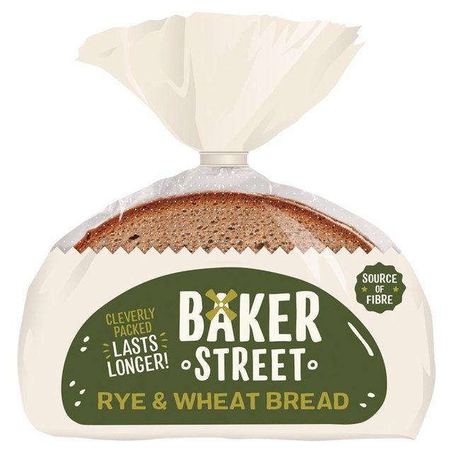 Baker Street Rye & Wheat Bread   500g - McGrocer