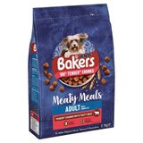 Bakers Meaty Meals Beef Dry Dog Food 2.7kg - McGrocer