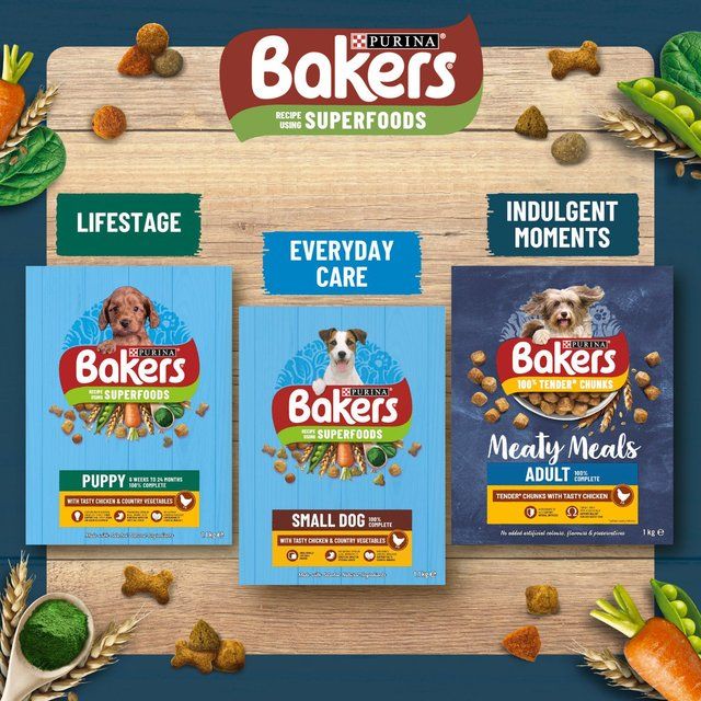 Bakers Senior Chicken with Vegetables Dry Dog Food 2.85kg - McGrocer