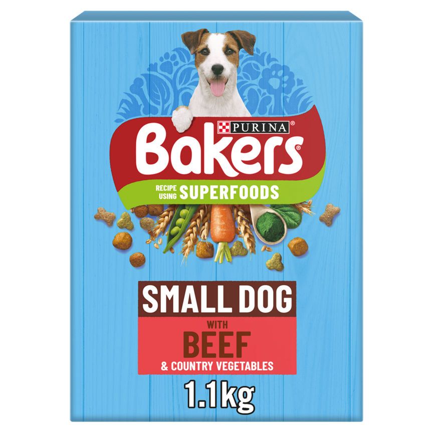 Bakers Small Dry Dog Food Beef and Veg - McGrocer