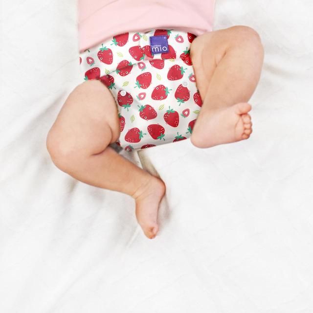 Bambino Mio All In One Reusable Nappy Strawb Cream 2-3 Y - McGrocer