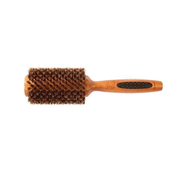 Bass - Straighten and Curl Round Brush - Bamboo - Large - McGrocer