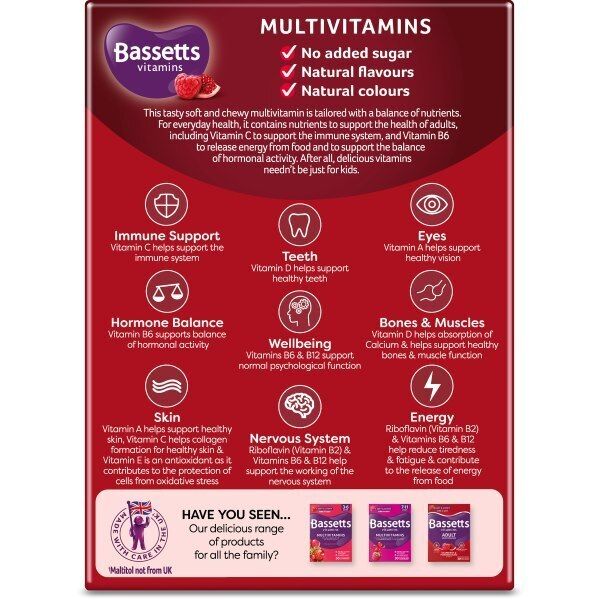 Bassets Adult Multivitamin Pastilles x 60 - McGrocer