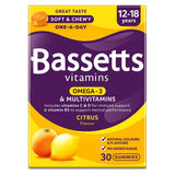 Bassetts Multivitamins Citrus Flavour Soft & Chewies 12-18 Years - 30. - McGrocer