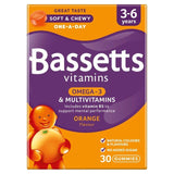 Bassetts Orange Omega 3 & Multivitamins 3-6yrs 30 per pack - McGrocer