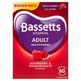 Bassetts Raspberry & Pomegranate Adult Multivitamins 60 per pack - McGrocer