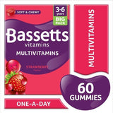 Bassetts Vitamins Multivitamins Strawberry 3-6 Years 60s - McGrocer