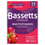 Bassetts Vitamins Multivitamins Strawberry Flavour 3-6 Years Soft & Chewies - McGrocer