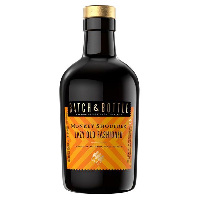 Batch & Bottle Monkey Shoulder Malt Whisky Old Fashioned Ready to Drink 50cl - McGrocer